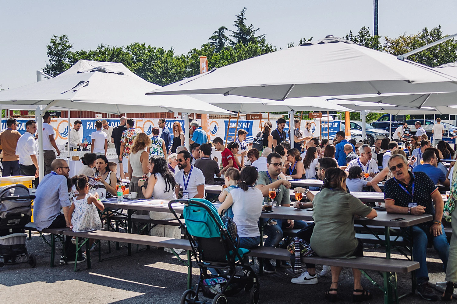 Food stands